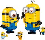 LEGO® Minions Minions-figuren van stenen en hun schuilplaats componenten