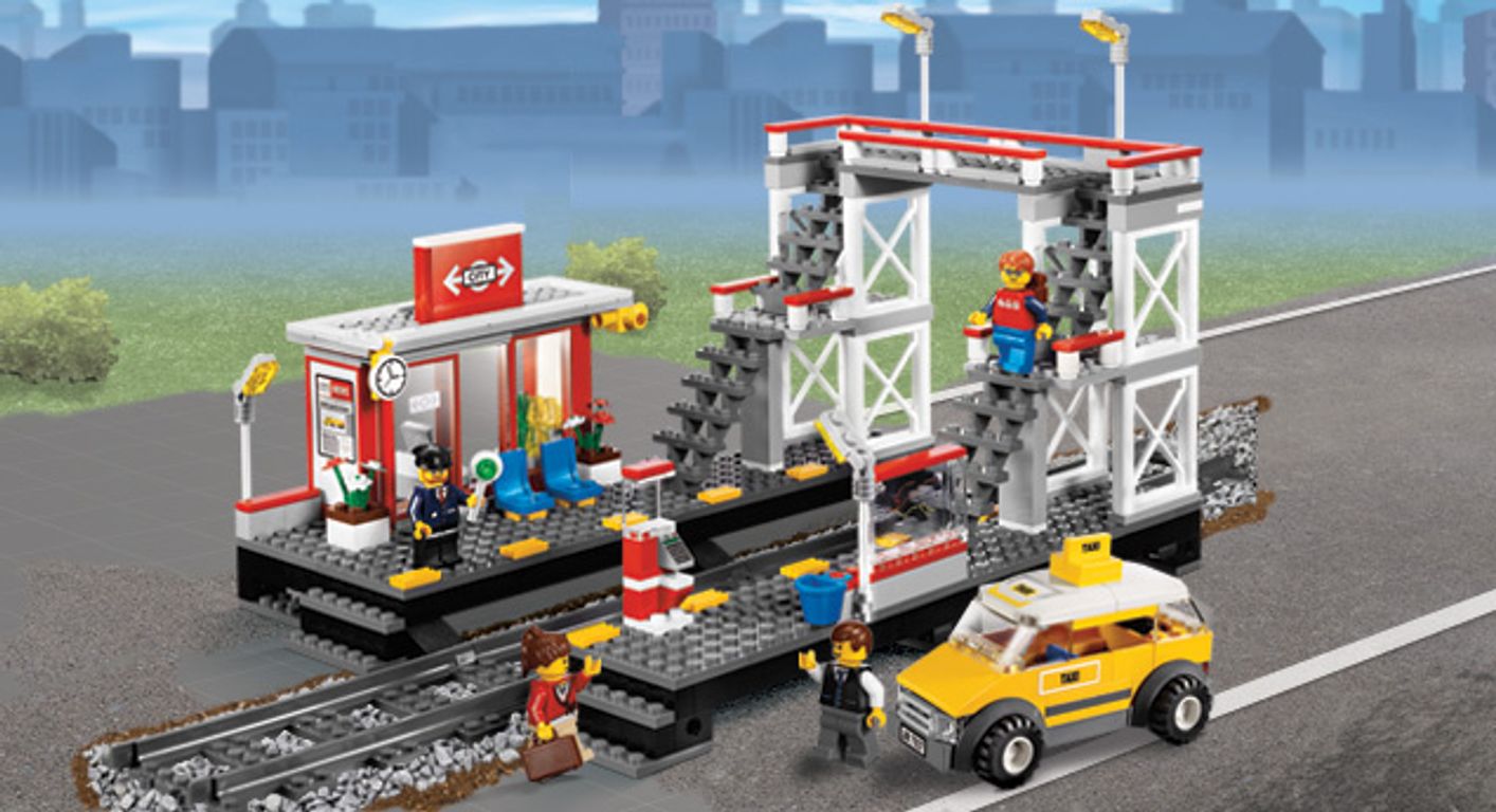 LEGO® City Politiekantoor op de berg speelwijze