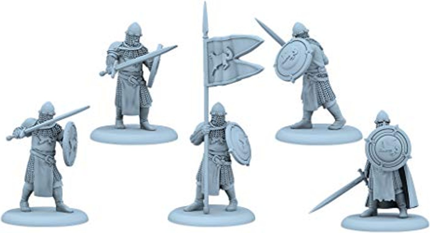 A Song of Ice & Fire: Tabletop Miniatures Game – Stark Sworn Swords miniaturen