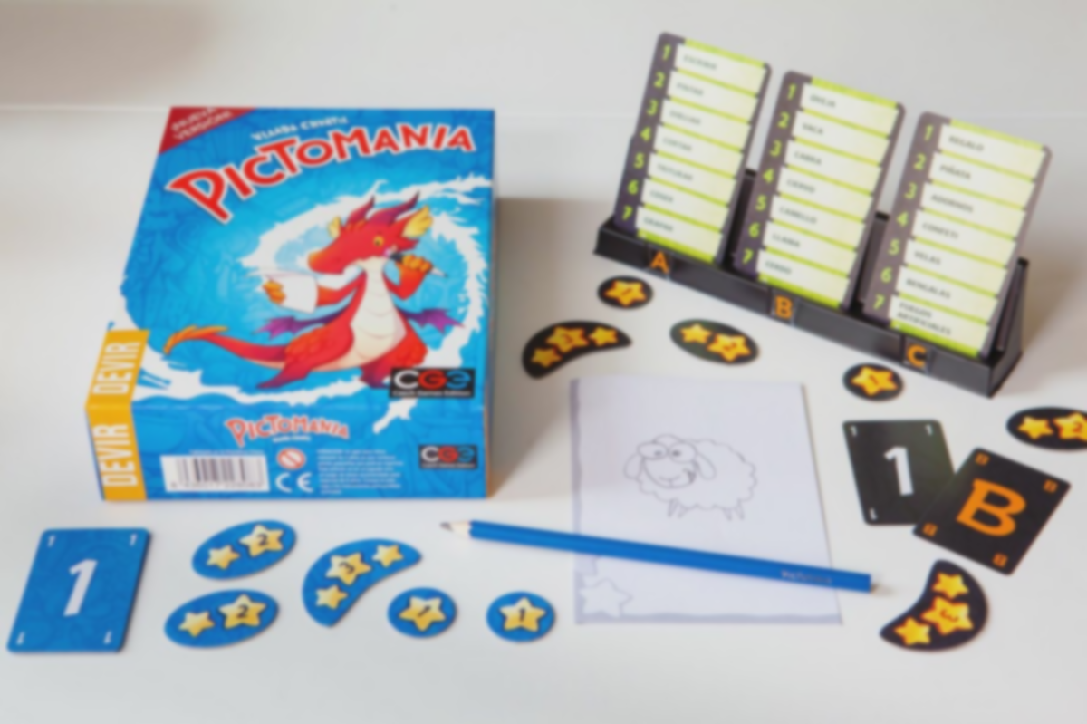 Pictomania (second edition) components