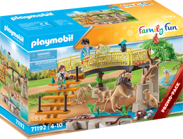 Playmobil® Family Fun Outdoor Lion Enclosure