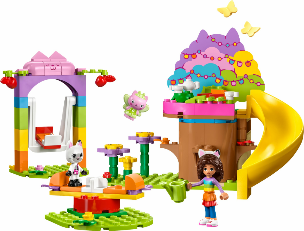 LEGO® Gabby's Dollhouse Kitty Fees Gartenparty komponenten