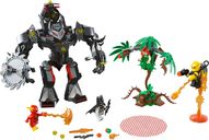 LEGO® DC Superheroes Batman™ Mech vs. Poison Ivy™ Mech components