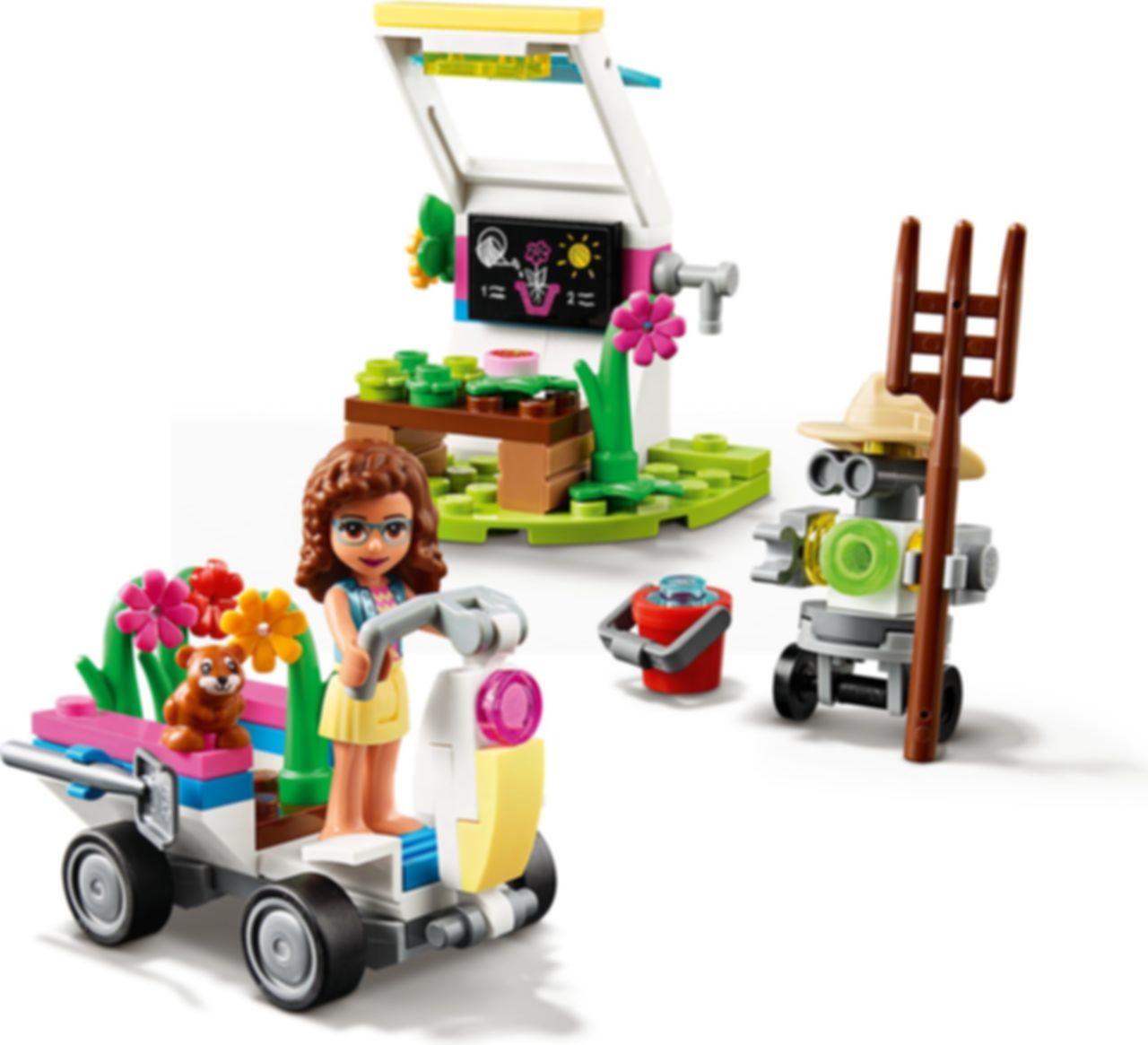 LEGO® Friends Olivia‘s bloementuin speelwijze