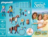 Playmobil® Spirit Riding Free Outdoor Adventure components