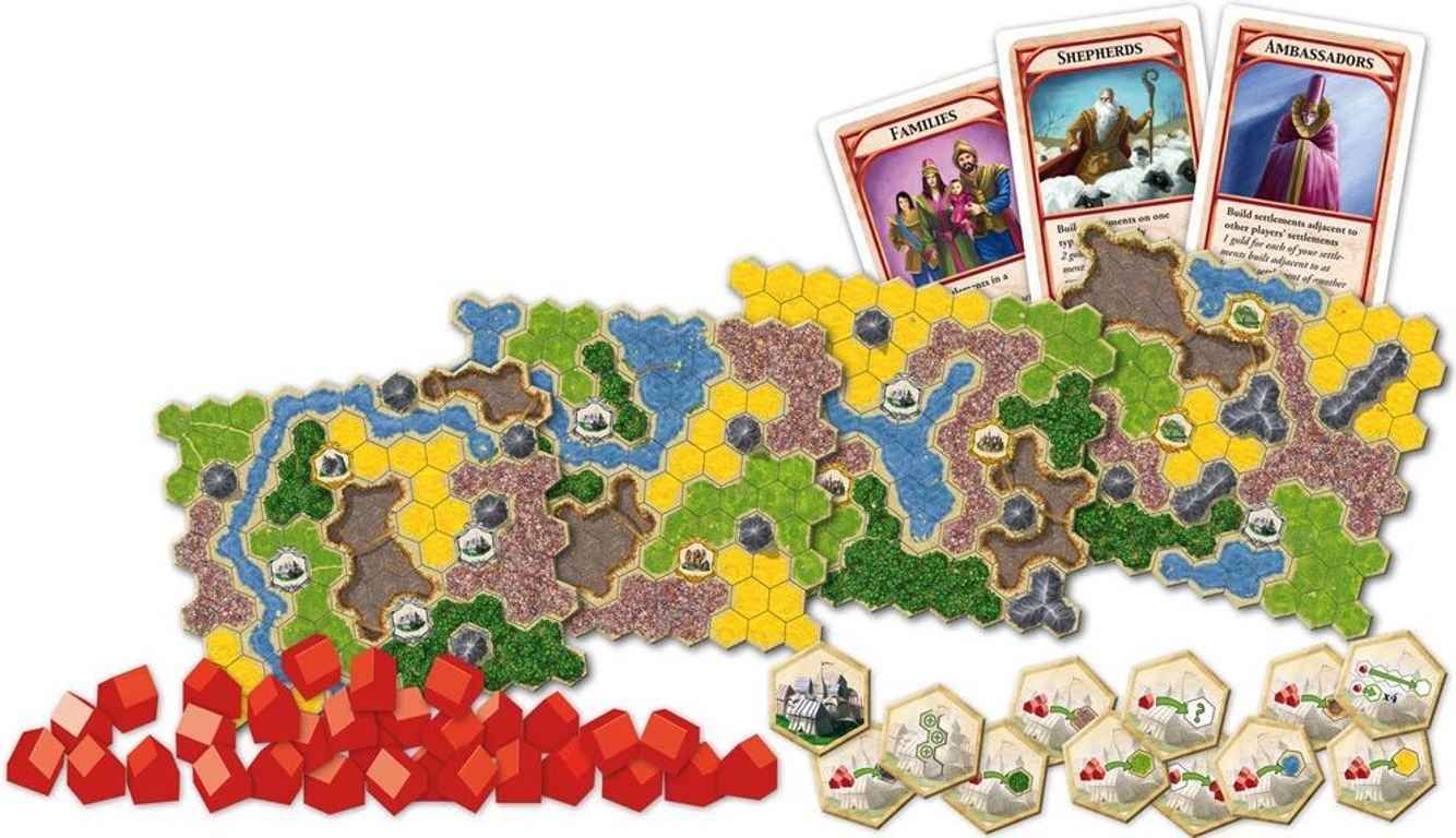 Kingdom Builder: Nomads components