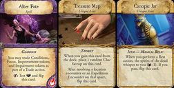 Eldritch Horror: Bajo las Pirámides cartas