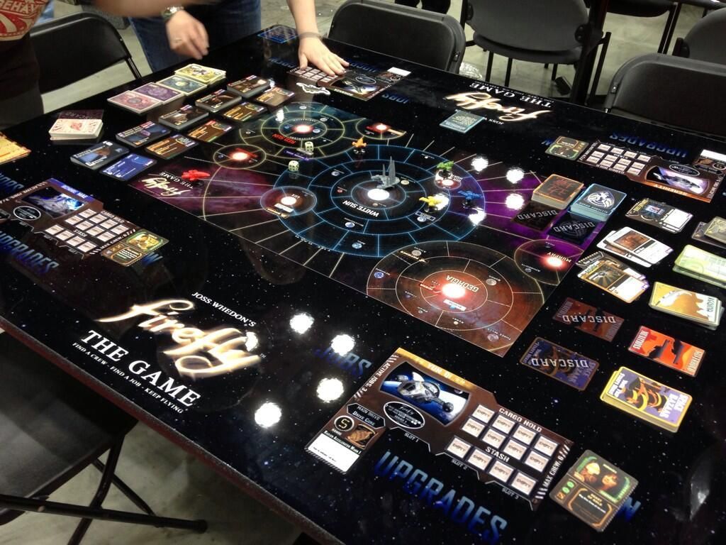 Firefly: The Game components