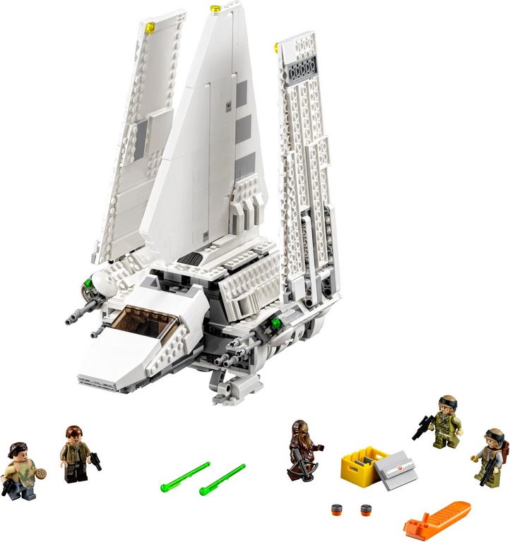 LEGO® Star Wars Imperial Shuttle Tydirium™ components