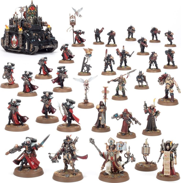 Warhammer 40,000: Imperial agents Battleforce - Ordo Hereticus miniatures