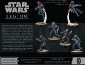 Star Wars: Legion – Mandalorian Super Commandos Unit Expansion achterkant van de doos