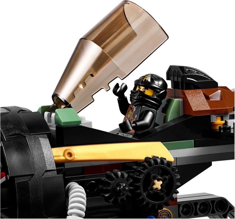 LEGO® Ninjago Rotsblokblaster speelwijze