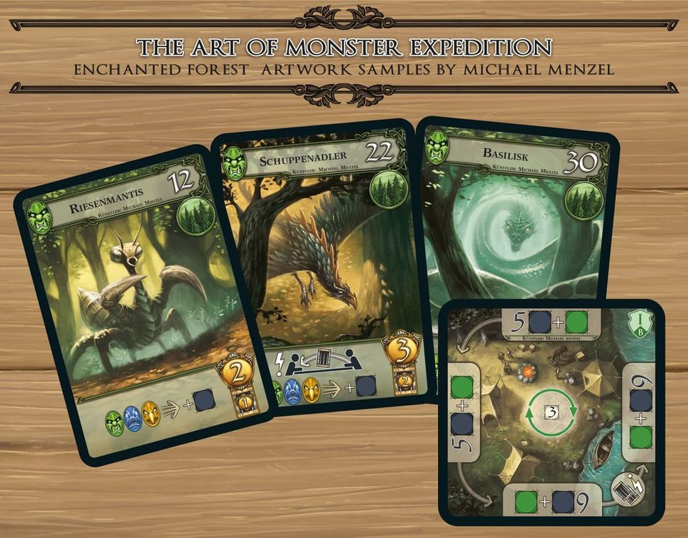 Monster Expedition cartas