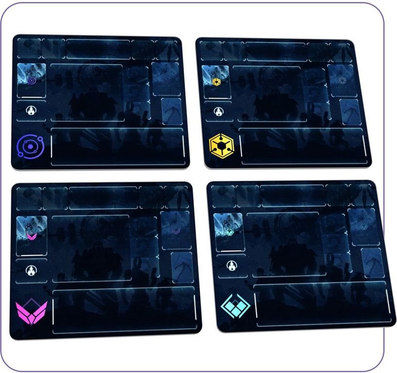 ISS Vanguard: Playmats partes