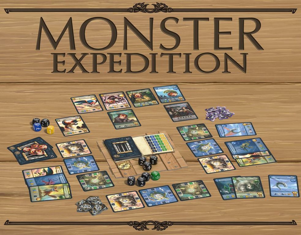 Monster Expedition komponenten