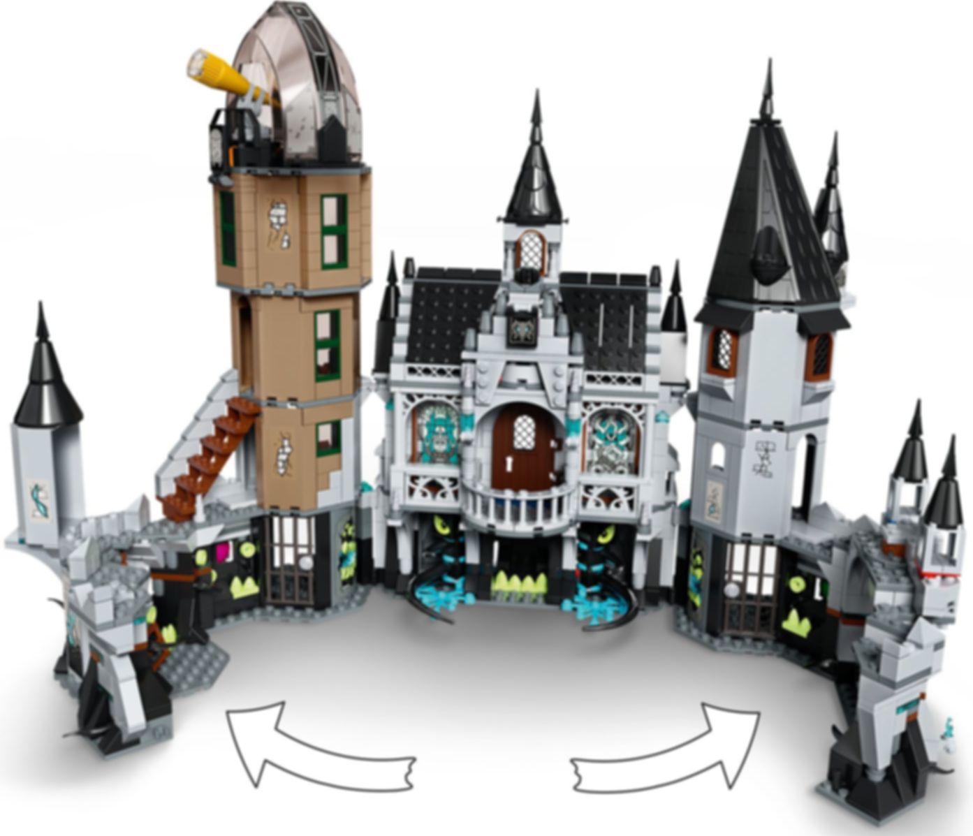 LEGO® Hidden Side Il Castello Misterioso componenti