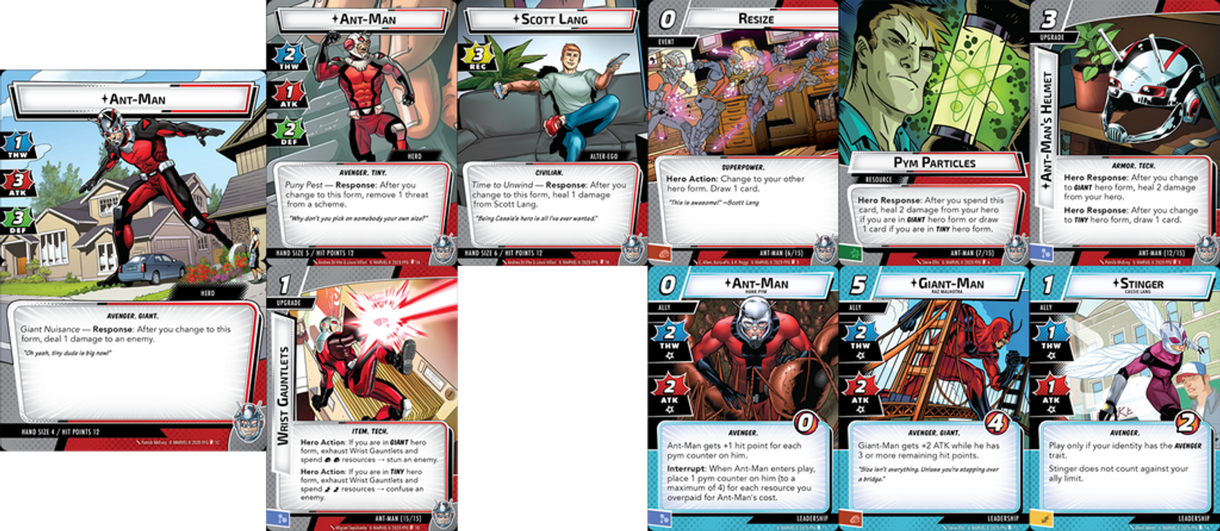 Pack de Heroe en español Ant-Man Marvel Champions 