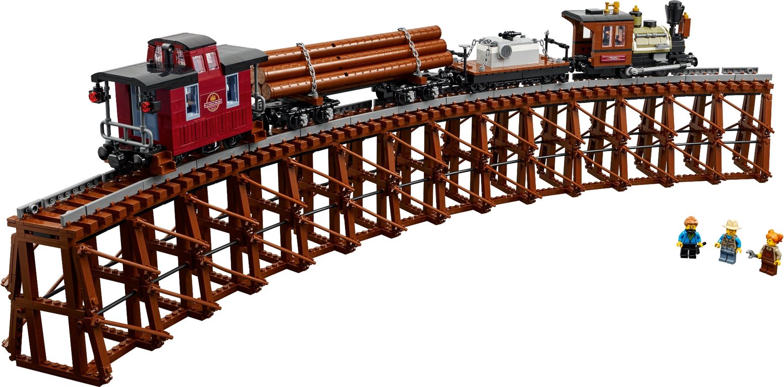 Bricklink Logging Railway components