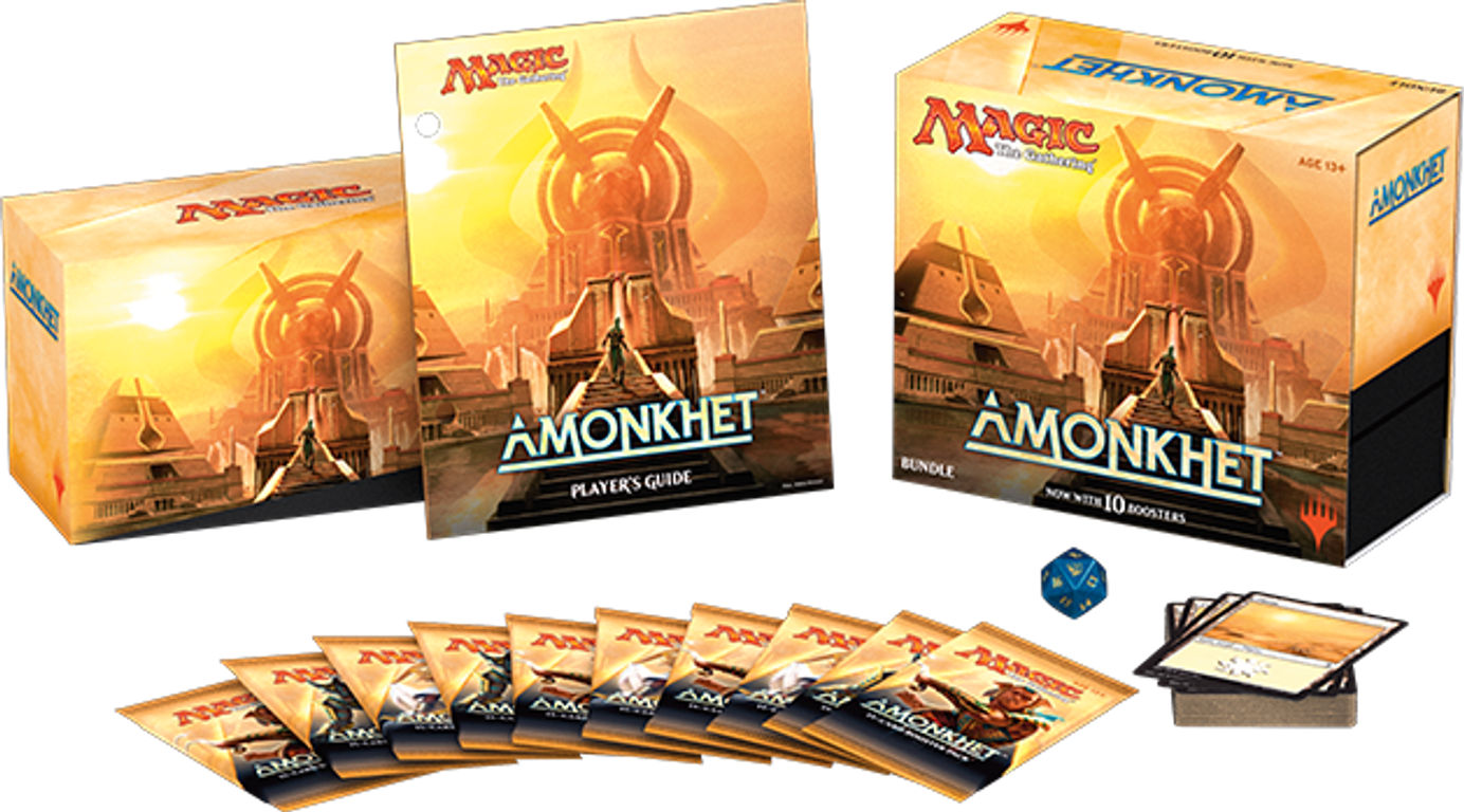 Magic: The Gathering - Amonkhet Bundle composants