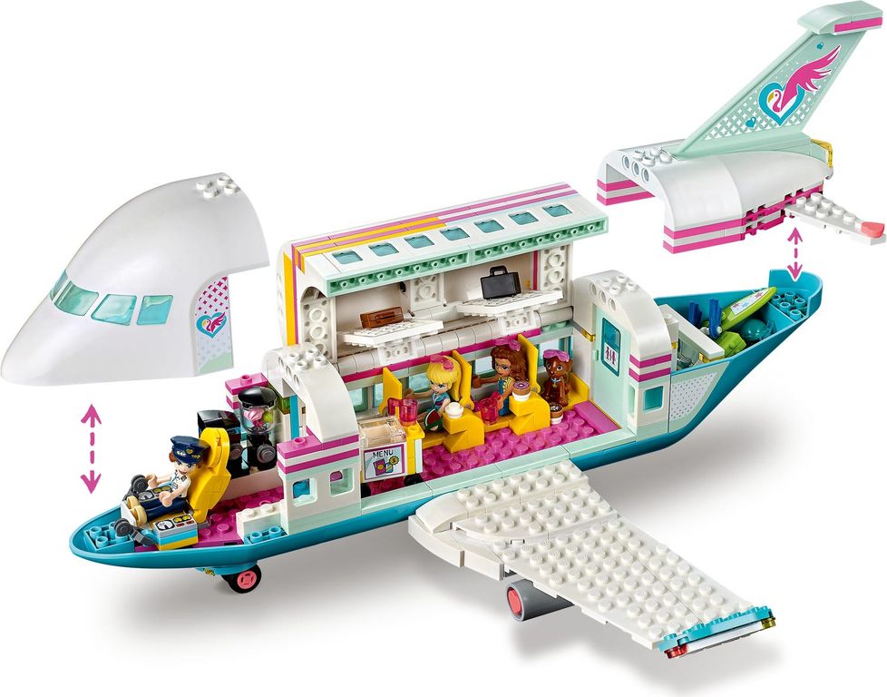 LEGO® Friends L'avion de Heartlake City intérieur