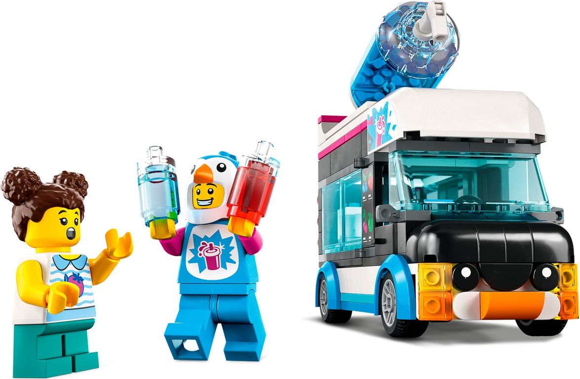 LEGO® City Le camion à granités du pingouin figurines