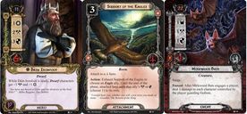 Le Seigneur des Anneaux: Le Jeu de Cartes - Retour à la Forêt Noire cartes