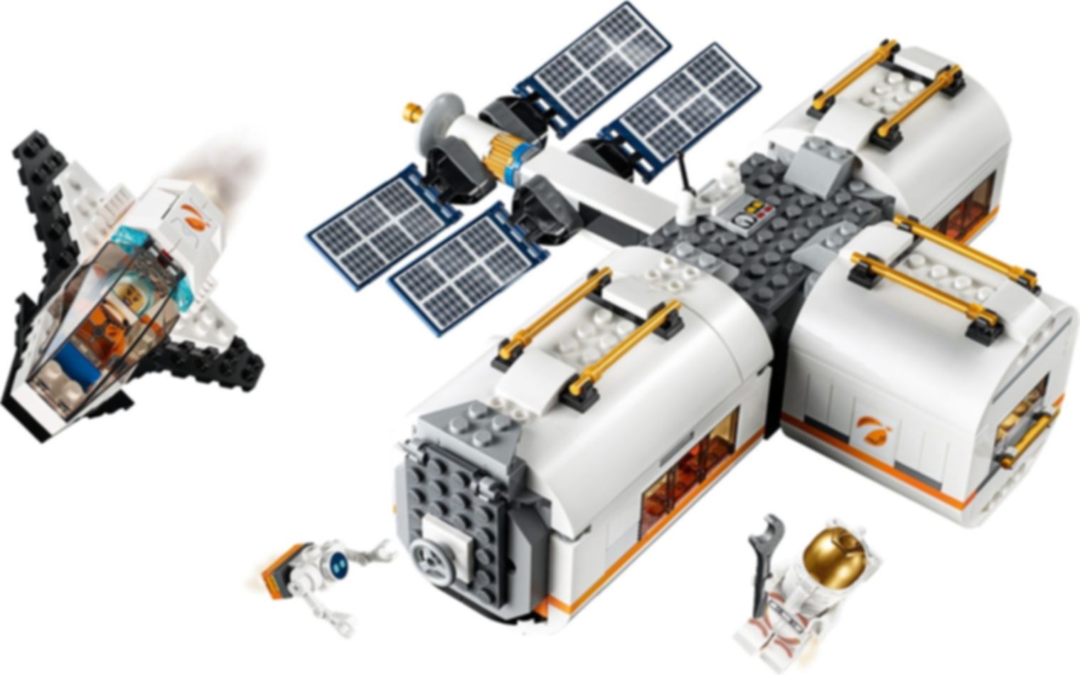 LEGO® City Lunar Space Station gameplay