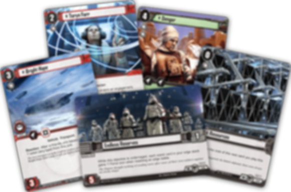 Star Wars: The Card Game - Escape from Hoth cards