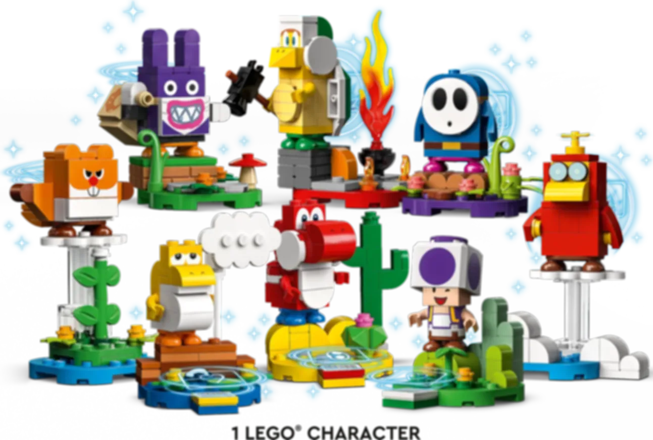 LEGO® Super Mario™ Personagepakketten – serie 5 speelwijze