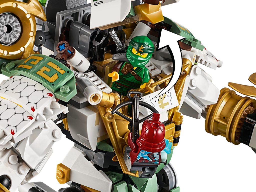 LEGO® Ninjago Il Mech Titano di Lloyd componenti