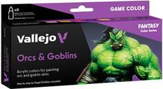 Vallejo Game Color Orcs & Goblins 8 colors set 18 ml