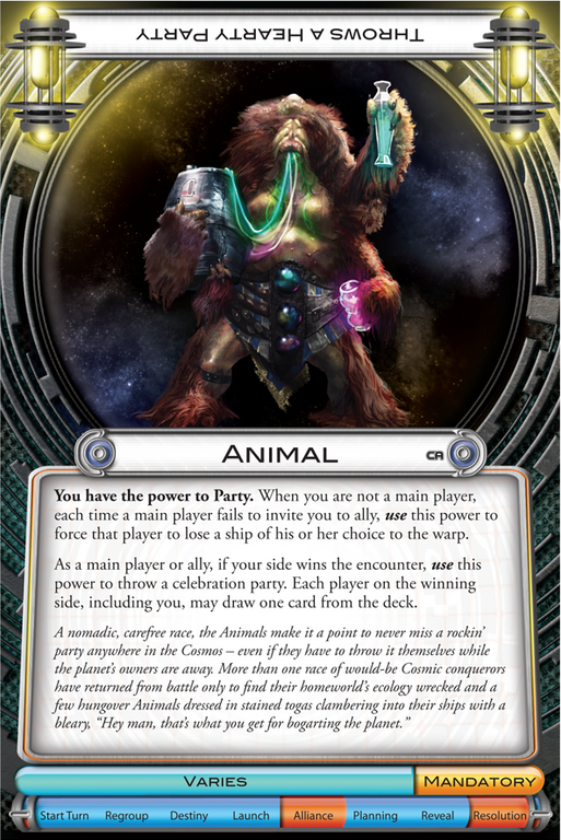 Cosmic Encounter: Cosmic Alliance carte