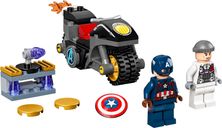 LEGO® Marvel Captain America and Hydra Face-Off components