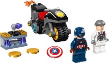 LEGO® Marvel Scontro tra Captain America e Hydra componenti