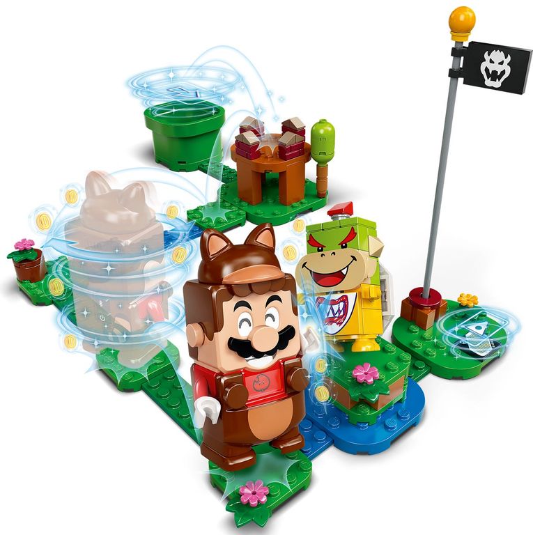 LEGO® Super Mario™ Mario tanuki - Power Up Pack componenti