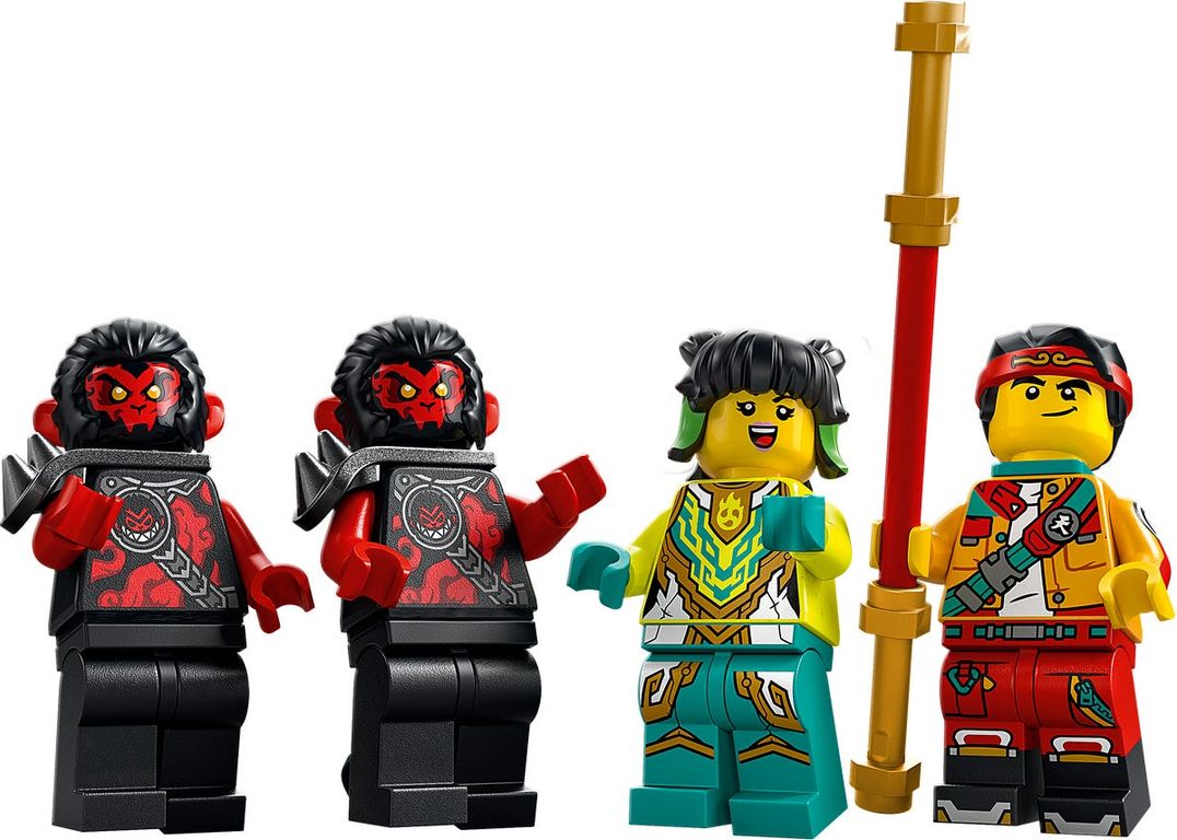 LEGO® Monkie Kid Mei’s Dragon Car minifigures