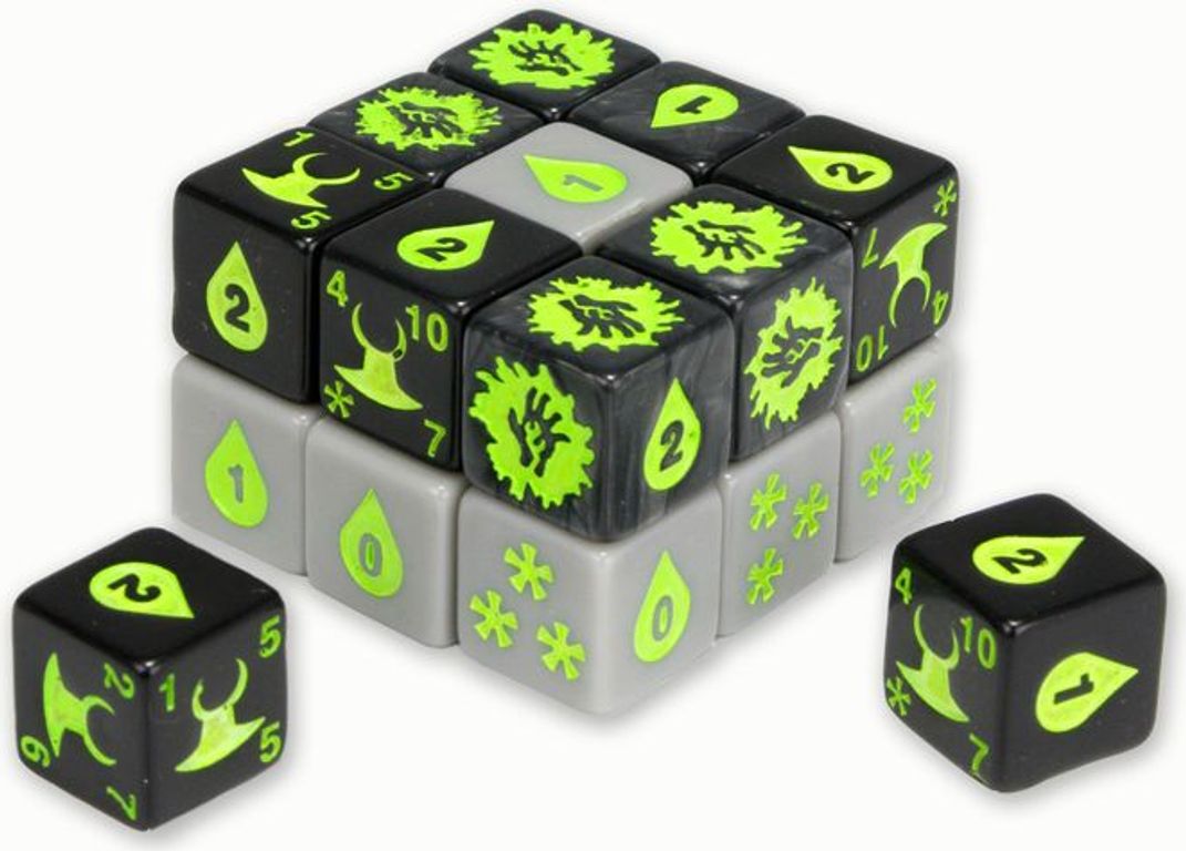 Quarriors! Rise of the Demons dice