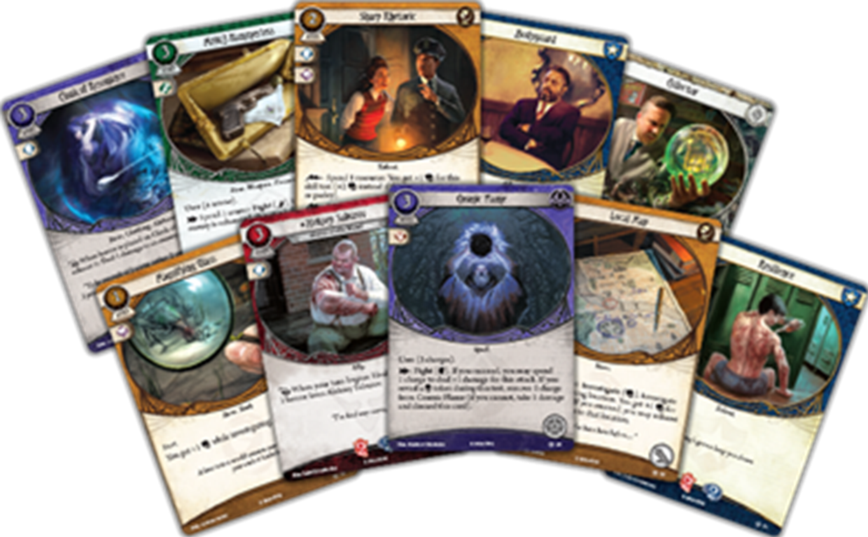 Arkham Horror: The Card Game Core Set Chapter Two cards