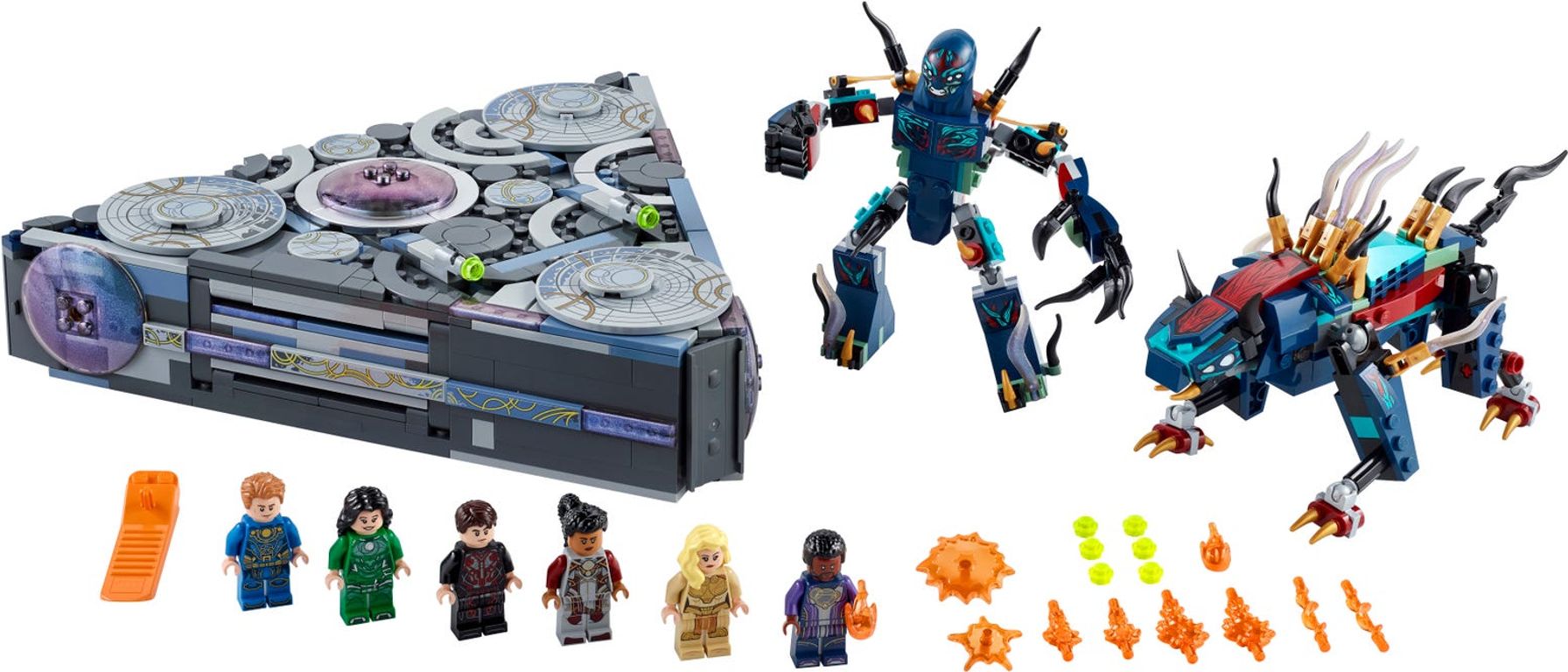 LEGO® Marvel Opkomst van de Domo componenten