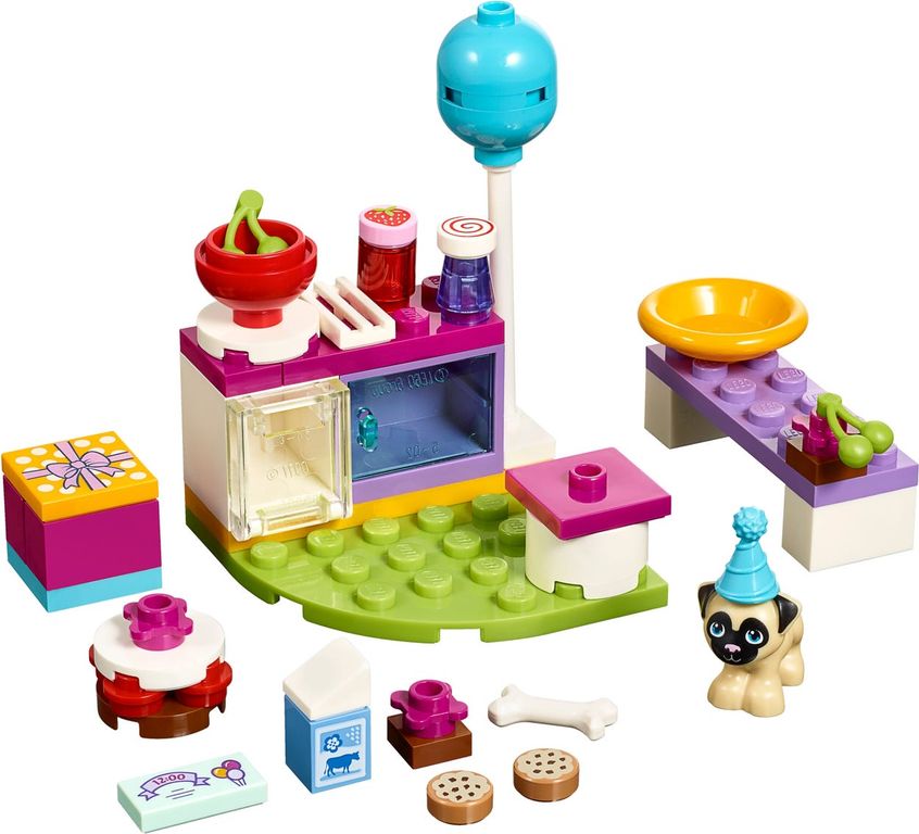 LEGO® Friends Le goûter du chiot composants