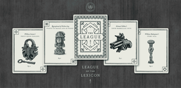 League of the Lexicon carte