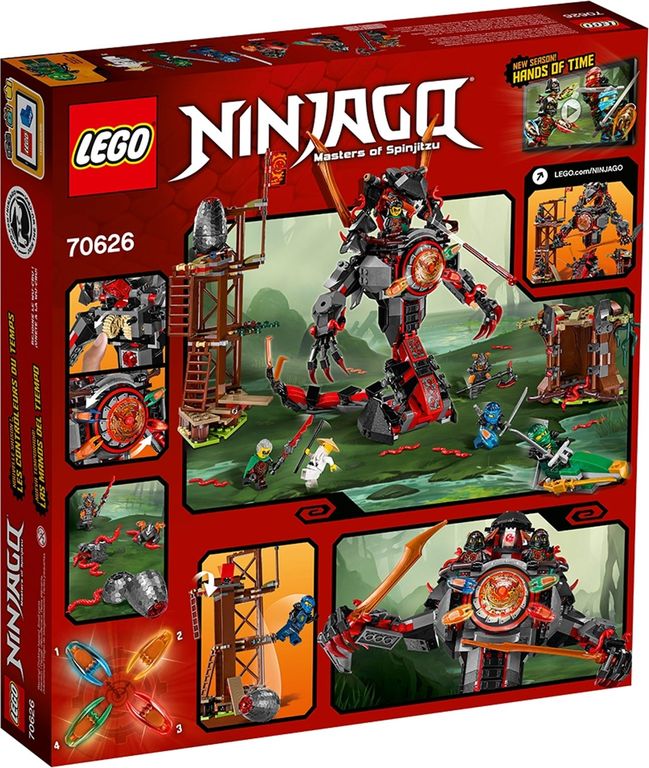 LEGO® Ninjago Dawn of Iron Doom back of the box