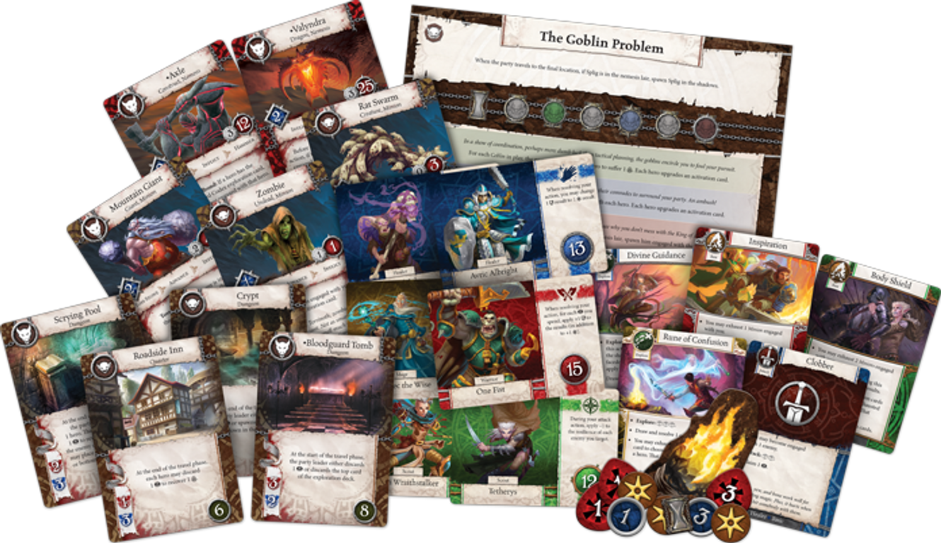 Heroes of Terrinoth carte