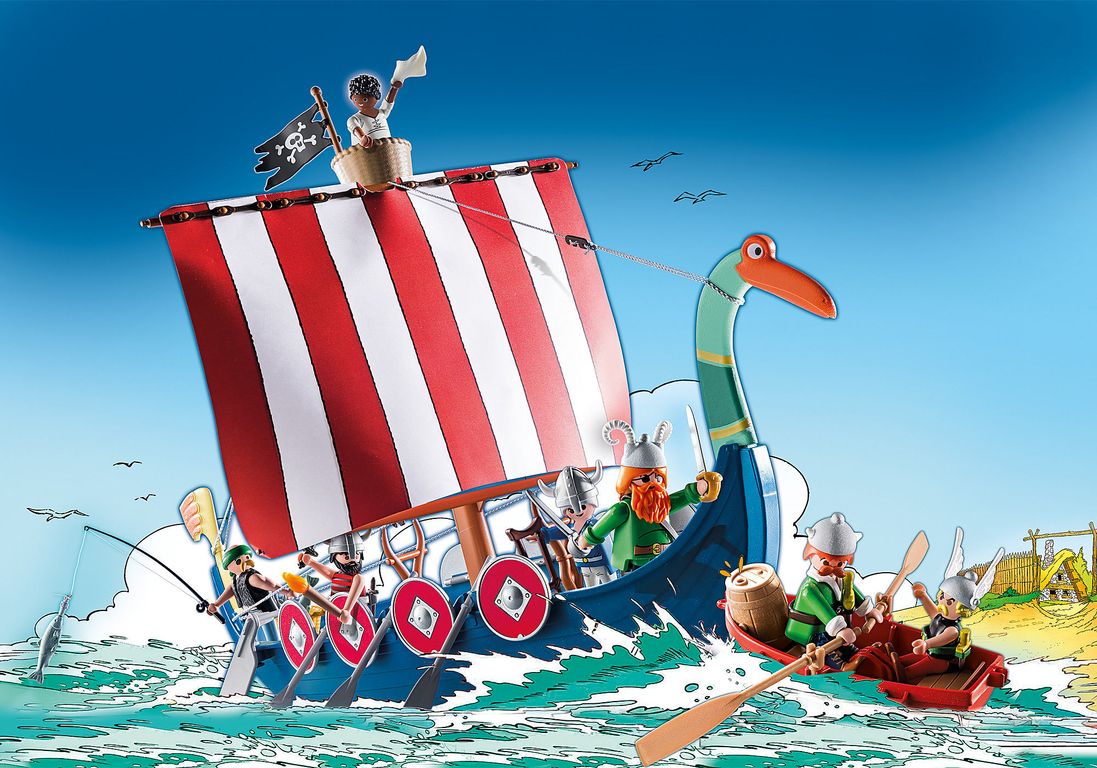 Playmobil® Asterix Astérix : le calendrier de l'Avent pirate figurines