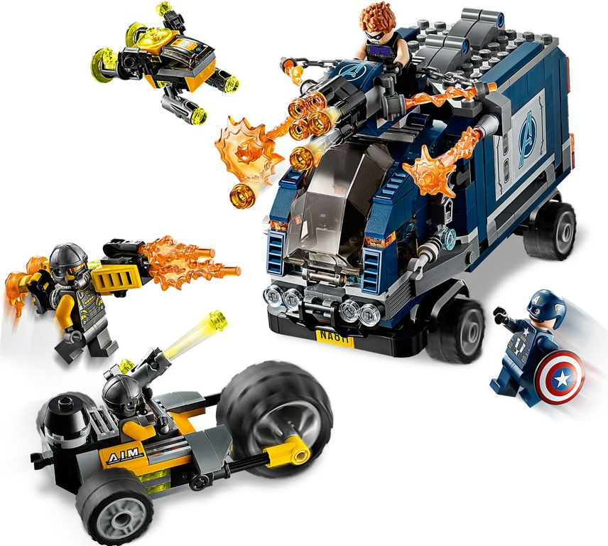 LEGO® Marvel Vengadores: Derribo del Camión jugabilidad