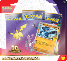 Pokémon: 30th Celebration - Tech Sticker Blister