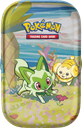 Pokémon TCG: Paldea Friends Mini Tin Display (10 Tins) caja
