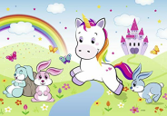 2 puzzles - licorne