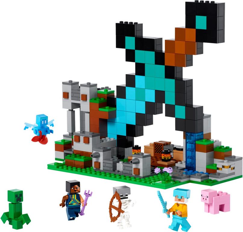 LEGO® Minecraft The Sword Outpost composants