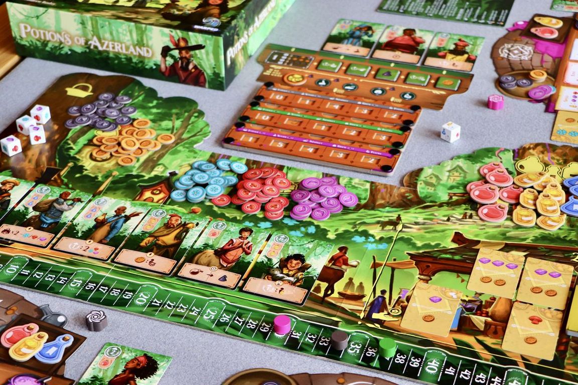 Potions of Azerland componenten